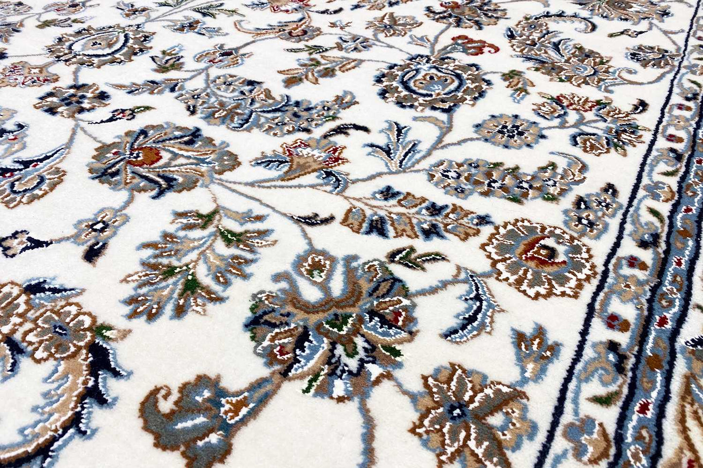 Indo Nain Teppich - Beige (306x201cm) - German Carpet Shop