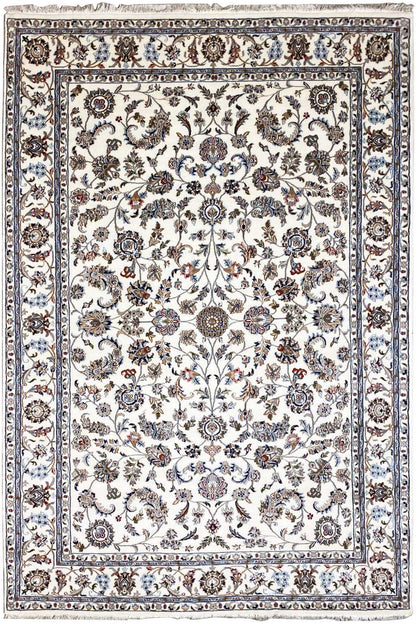 Indo Nain Teppich - Beige (306x201cm) - German Carpet Shop