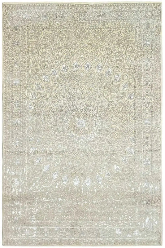  Indo Täbriz Teppich - (301x200 cm) - Premium Teppich from German Carpet Shop - Just €1500! Shop now at German Carpet Shop