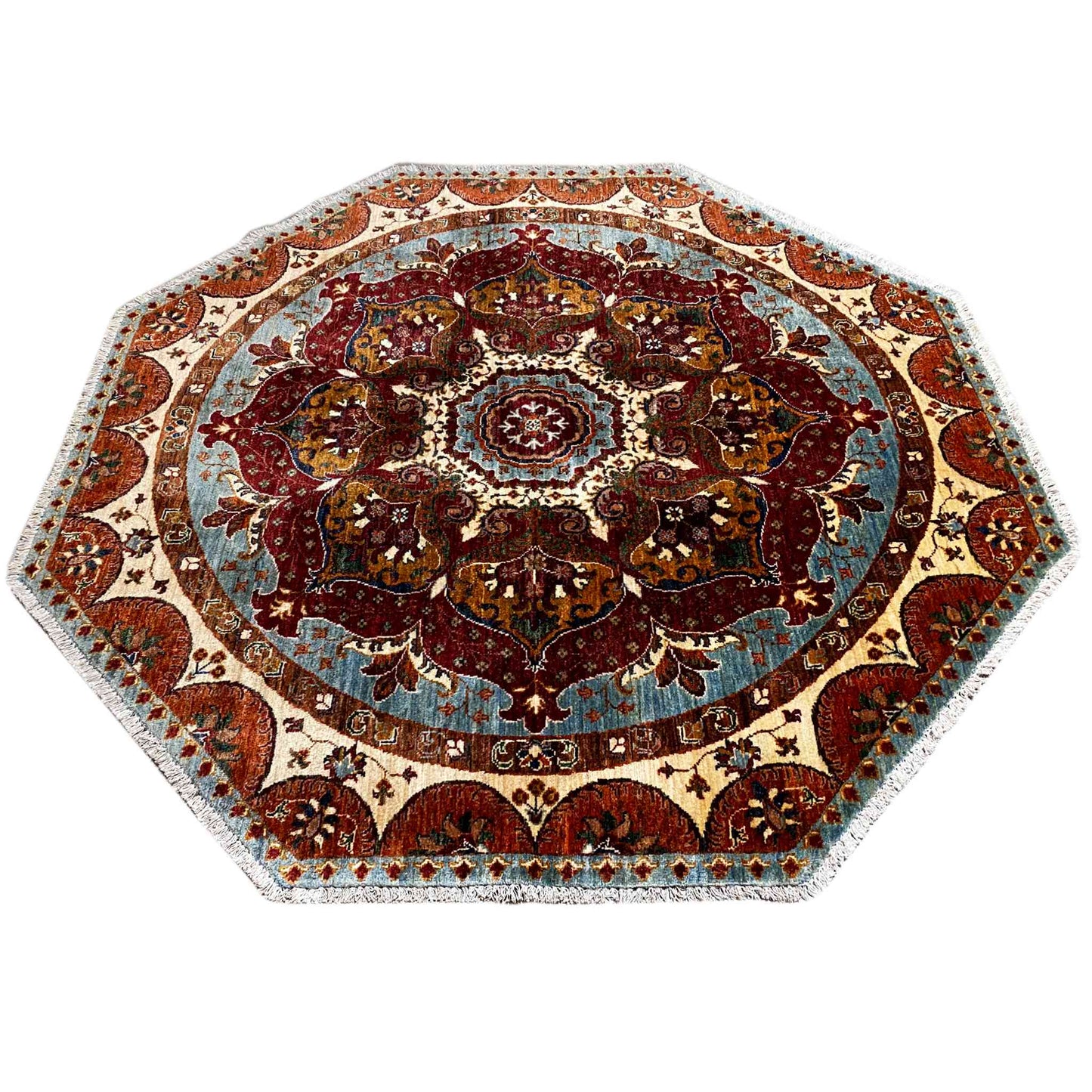 Achteckiger Teppich, 172x168 cm - German Carpet Shop