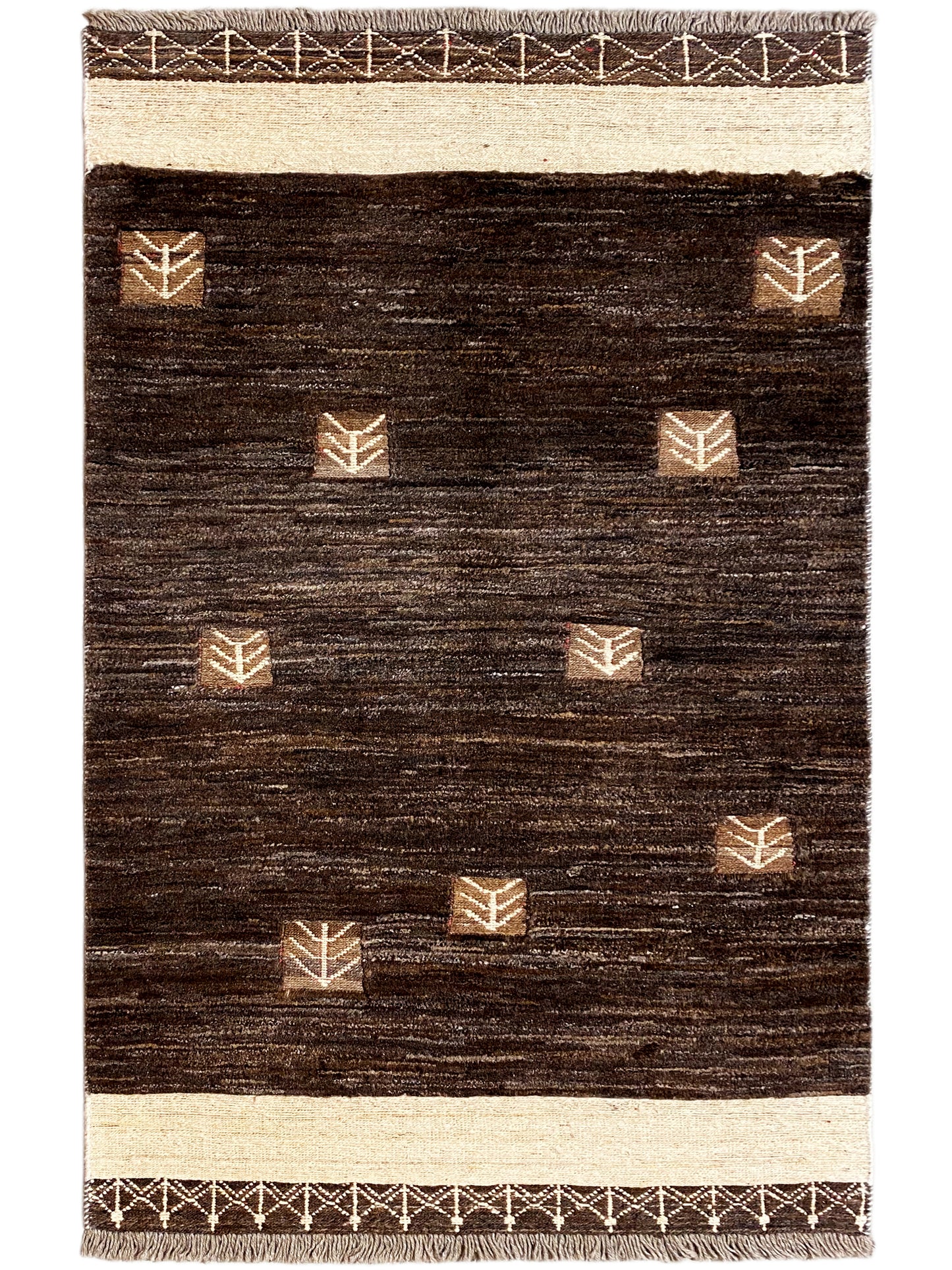 Kelim Gabbeh Teppich - 155x88 cm