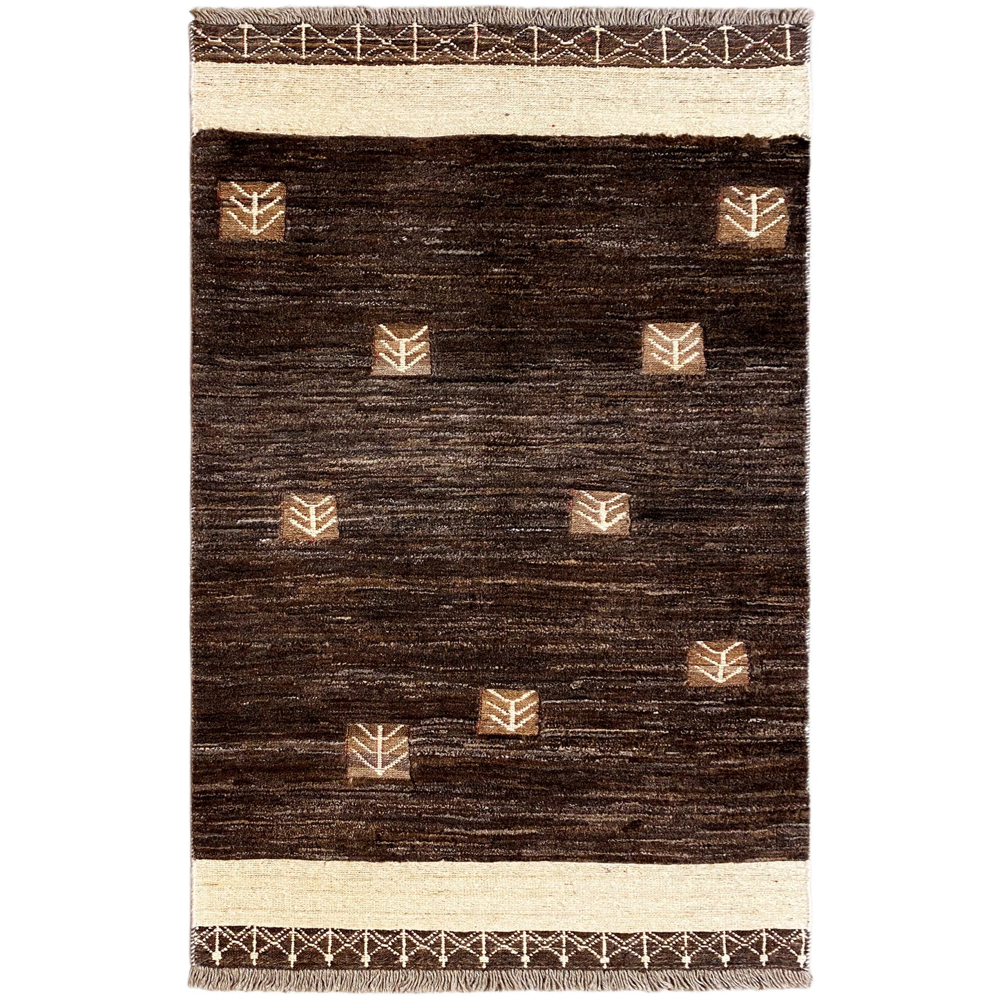 Kelim Gabbeh Teppich - 155x88 cm