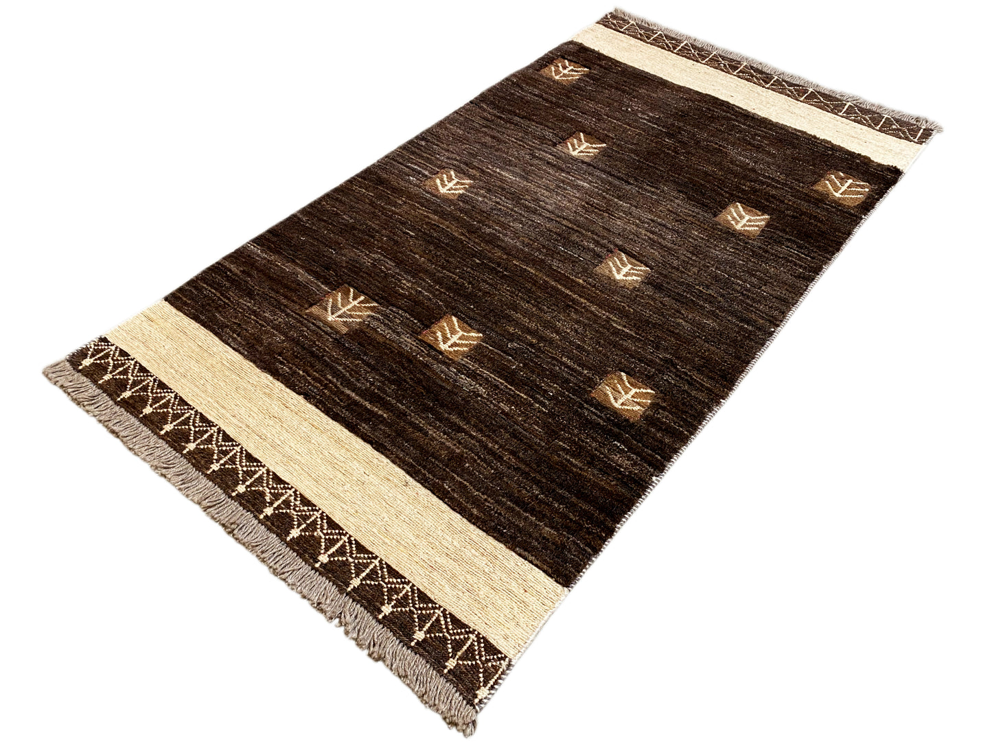 Kelim Gabbeh Teppich - 155x88 cm
