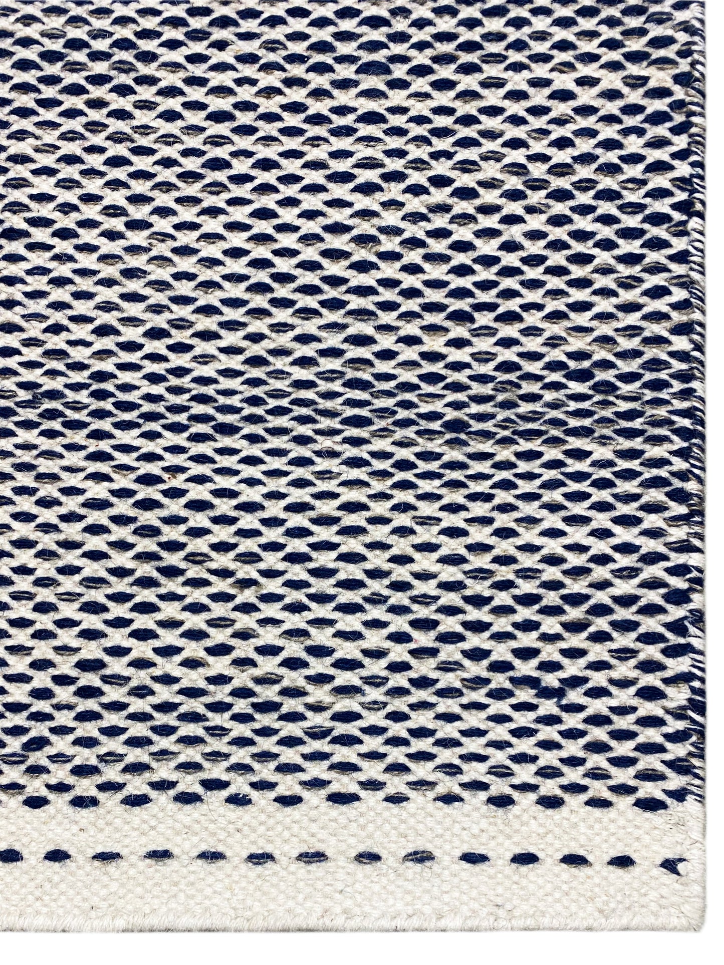 Navy Blue Kelim Rug - 160x230 cm