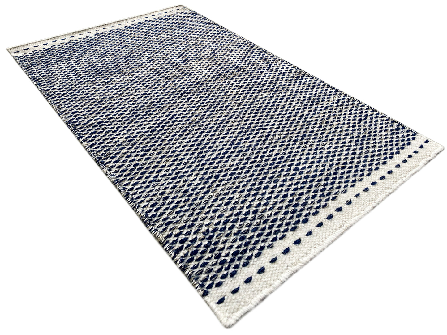 Tappeto Kelim Blu - 60x90 cm