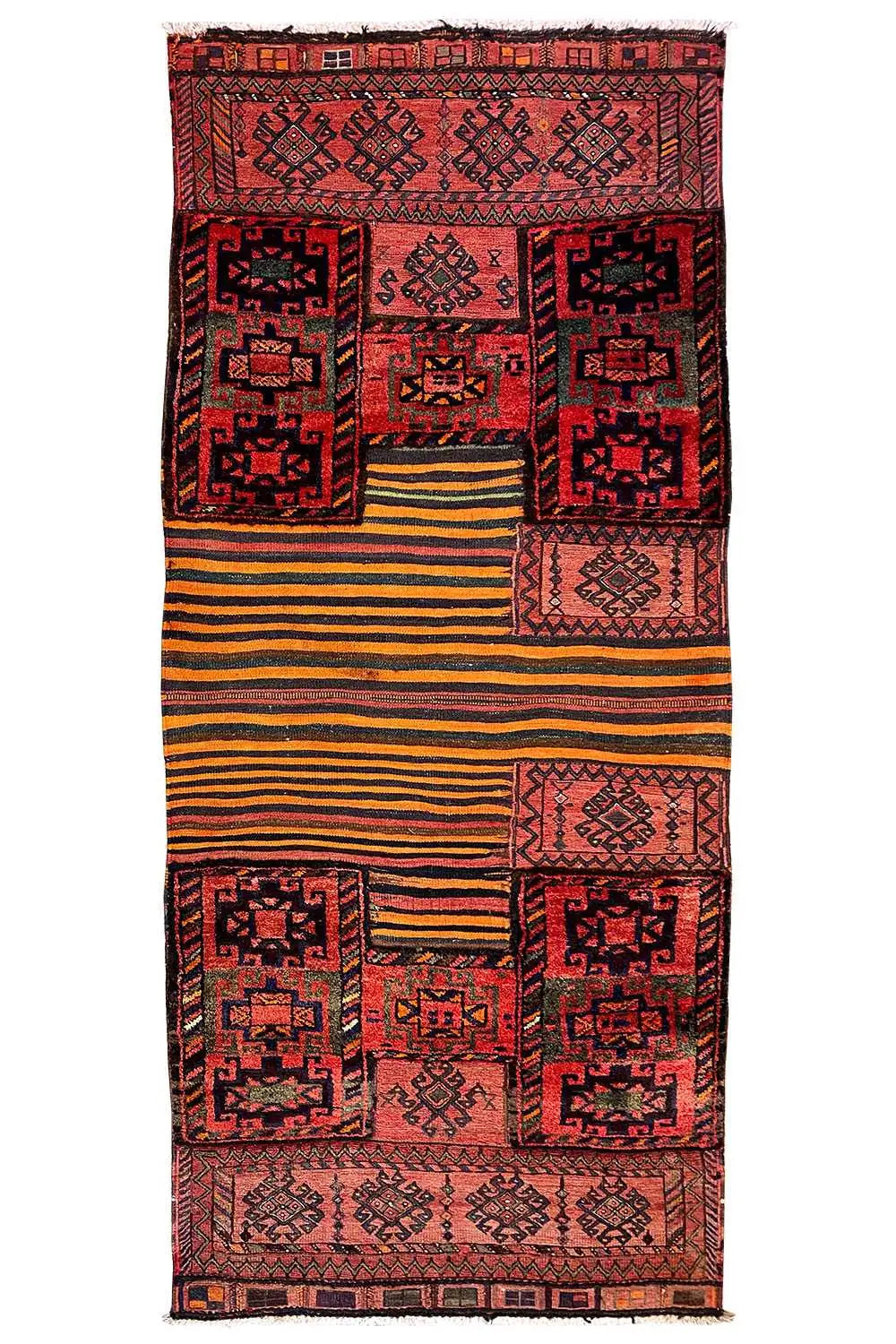 Kelim - Bakhtiari (257x108 cm) - German Carpet Shop