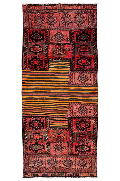 Kelim - Bakhtiari (257x108 cm) - German Carpet Shop