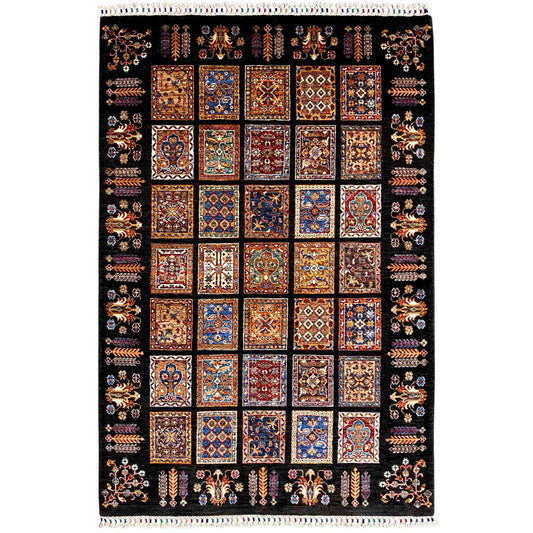 Khorjin Teppich - Traditioneller Wollteppich, 220x153 cm - German Carpet Shop