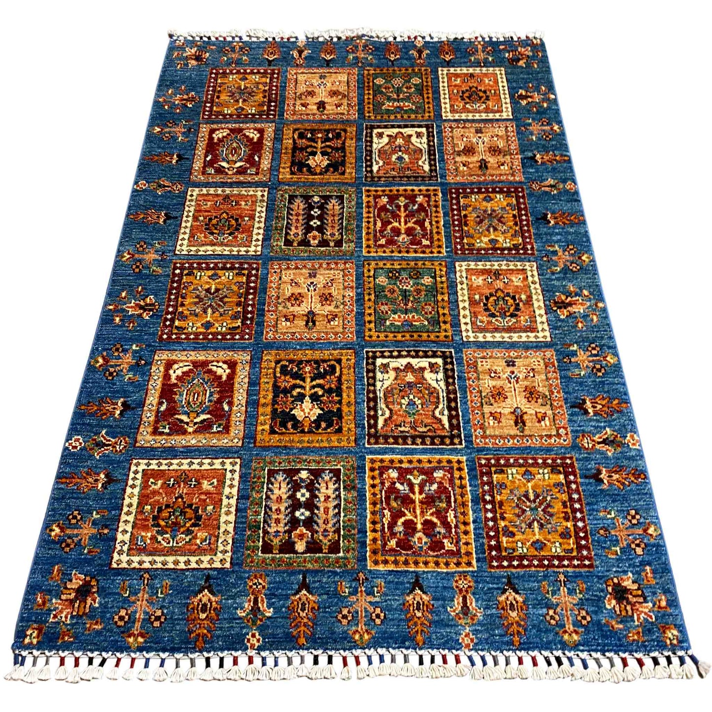 Khorjin Teppich - Handgesponnene Wolle, 162x104 cm - German Carpet Shop