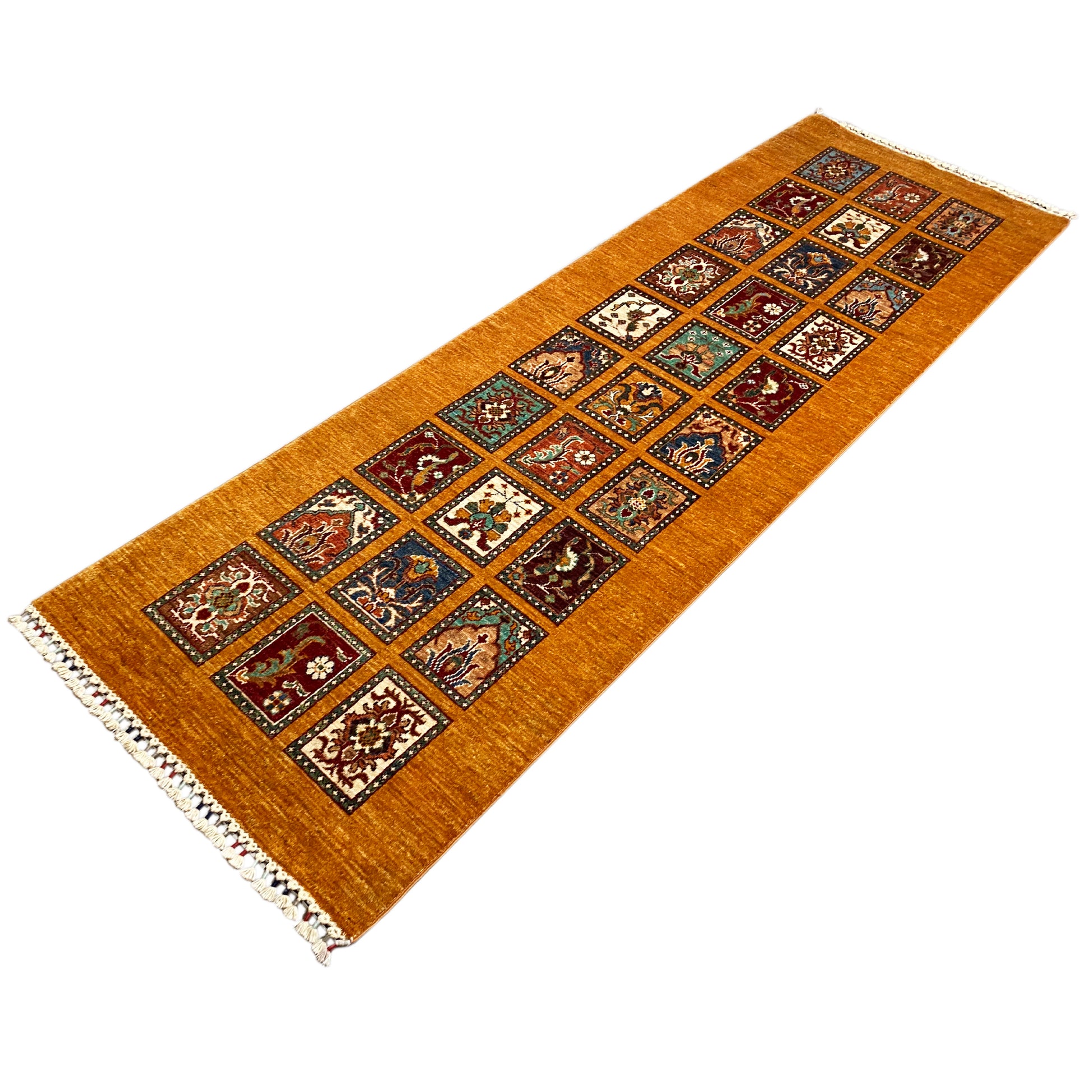 Handgeknüpfter Khorjin Läufer 272x90 cm - German Carpet Shop