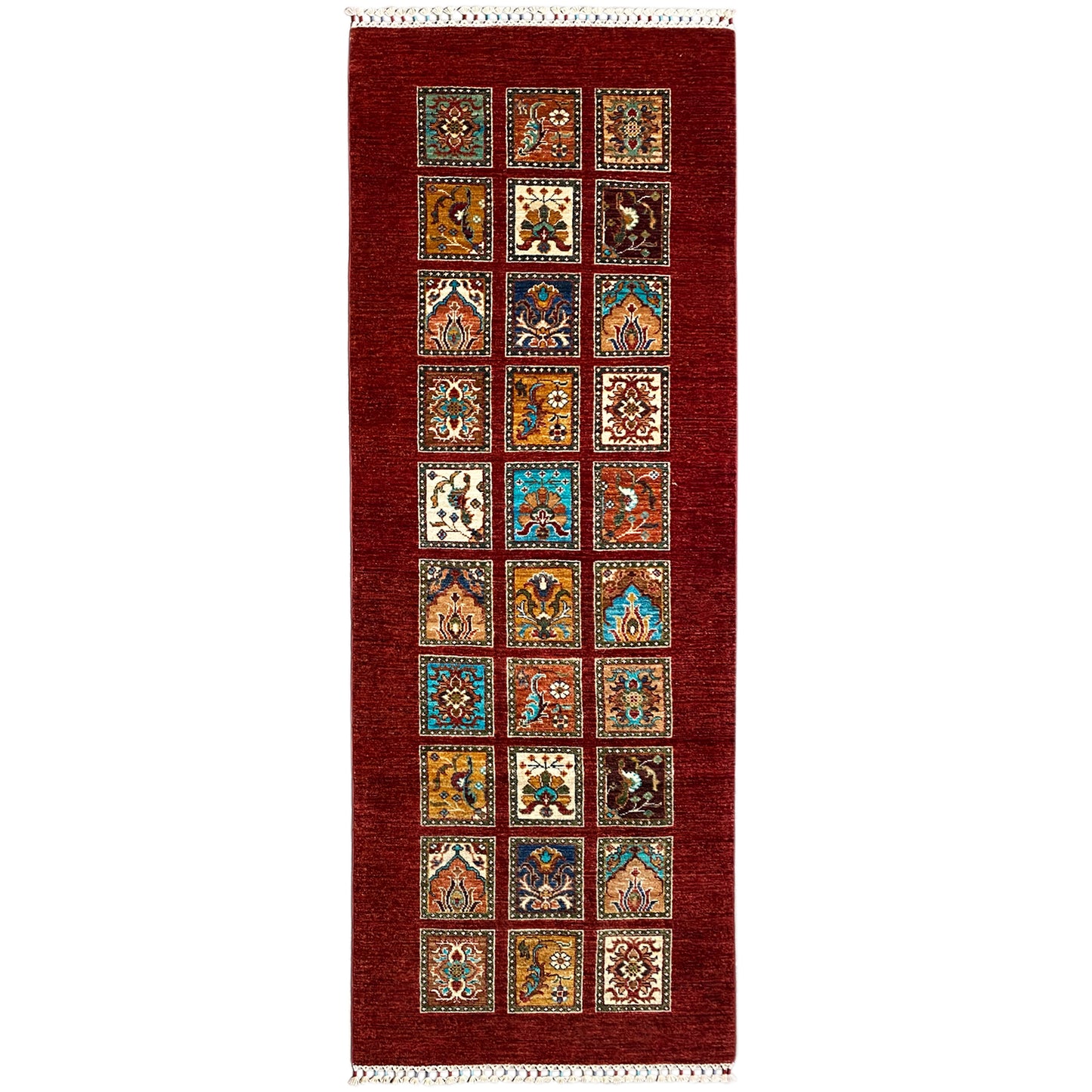 Handgeknüpfter Khorjin Läufer 248x89 cm - German Carpet Shop