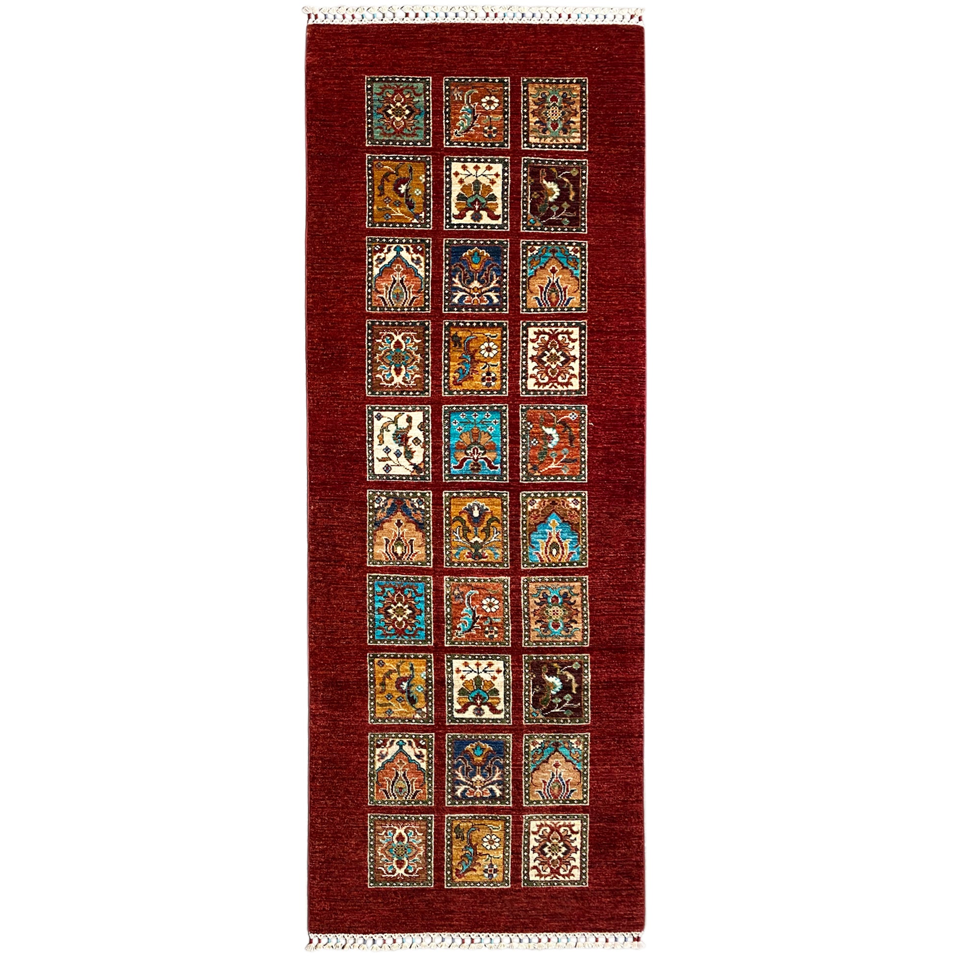 Handgeknüpfter Khorjin Läufer 248x89 cm - German Carpet Shop