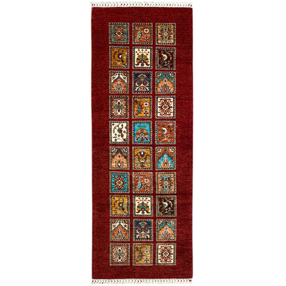 Handgeknüpfter Khorjin Läufer 248x89 cm - German Carpet Shop