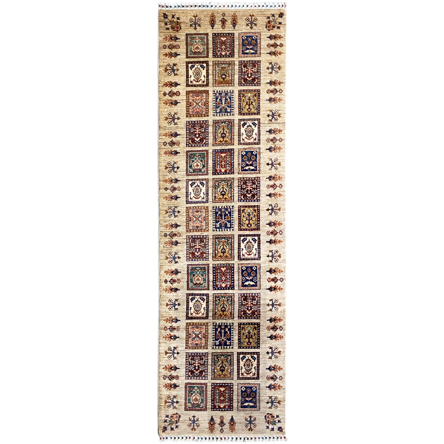 Handgeknüpfter Khorjin Läufer 293x88 cm - German Carpet Shop