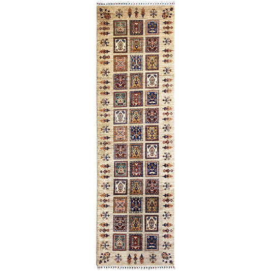 Handgeknüpfter Khorjin Läufer 293x88 cm - German Carpet Shop