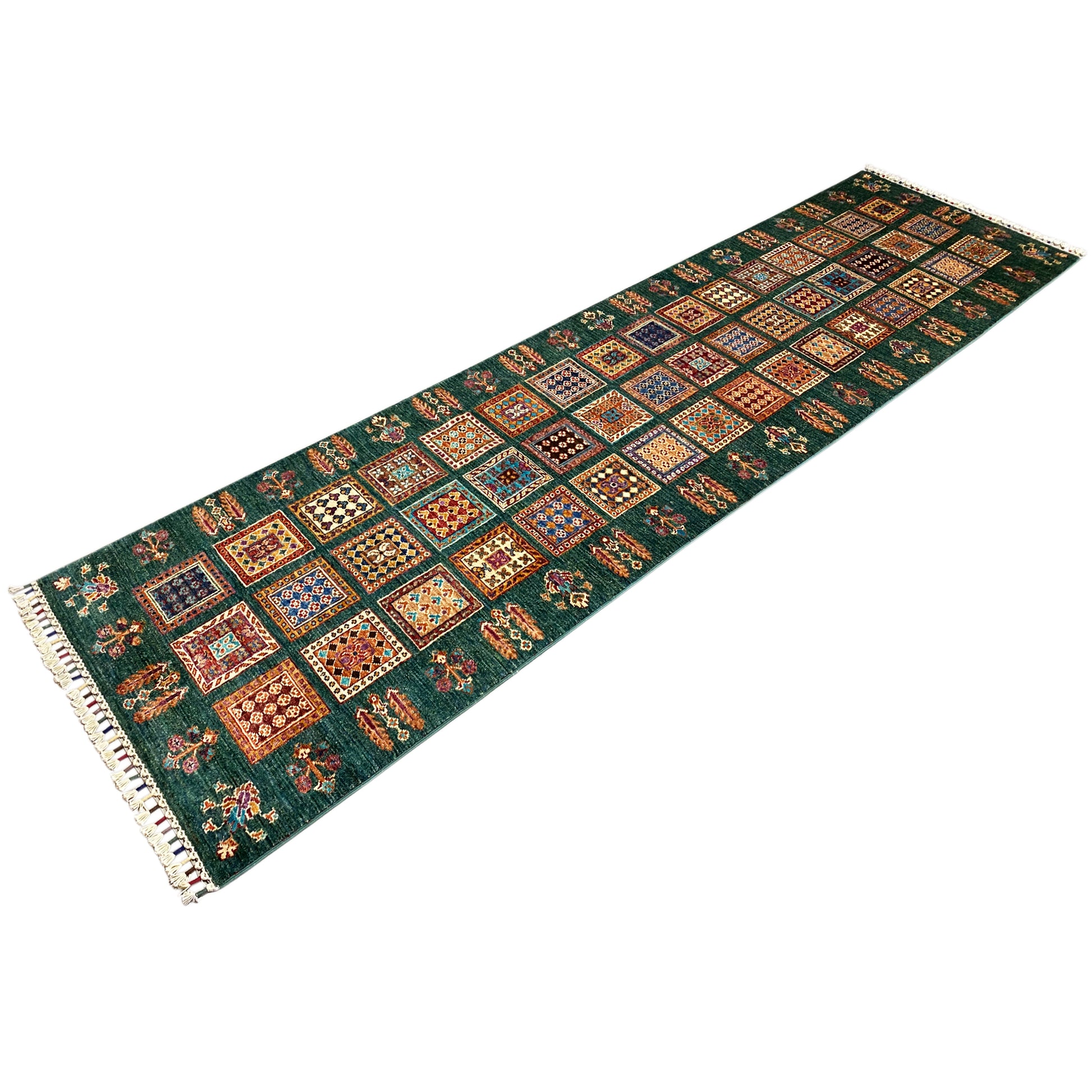 Handgeknüpfter Khorjin Läufer 312x84 cm - German Carpet Shop