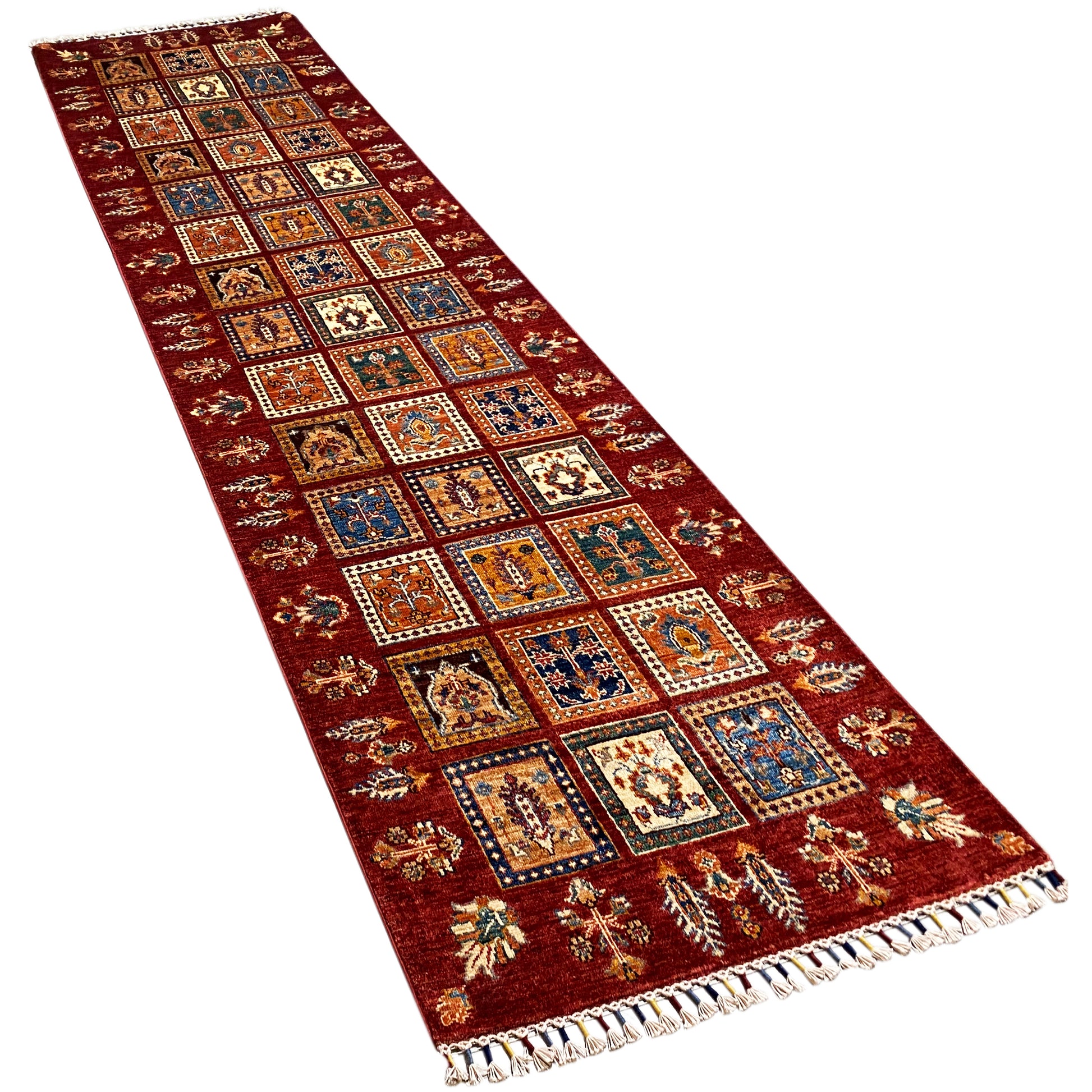 Handgeknüpfter Khorjin Läufer 331x88 cm - German Carpet Shop