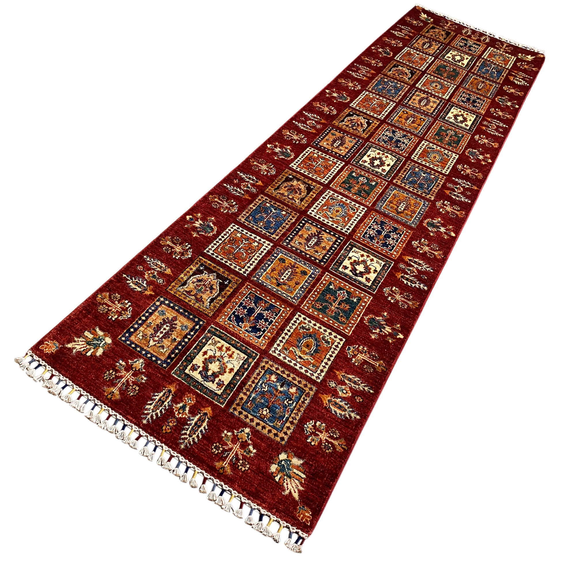 Handgeknüpfter Khorjin Läufer 331x88 cm - German Carpet Shop