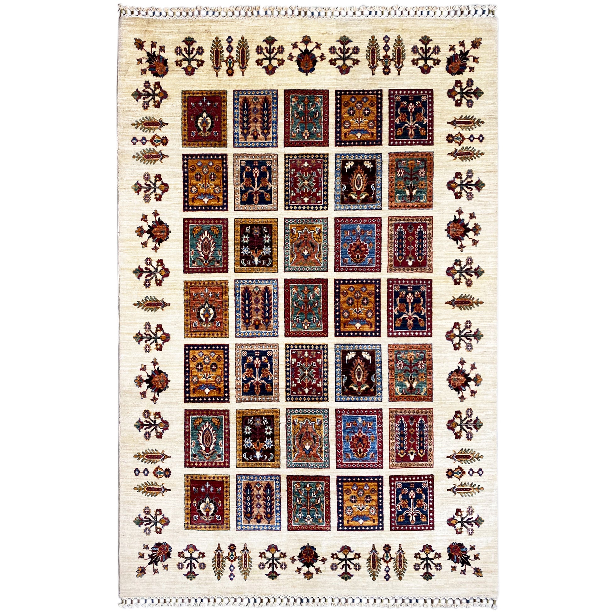 Handgeknüpfter Khorjin Teppich 222x155 cm - German Carpet Shop