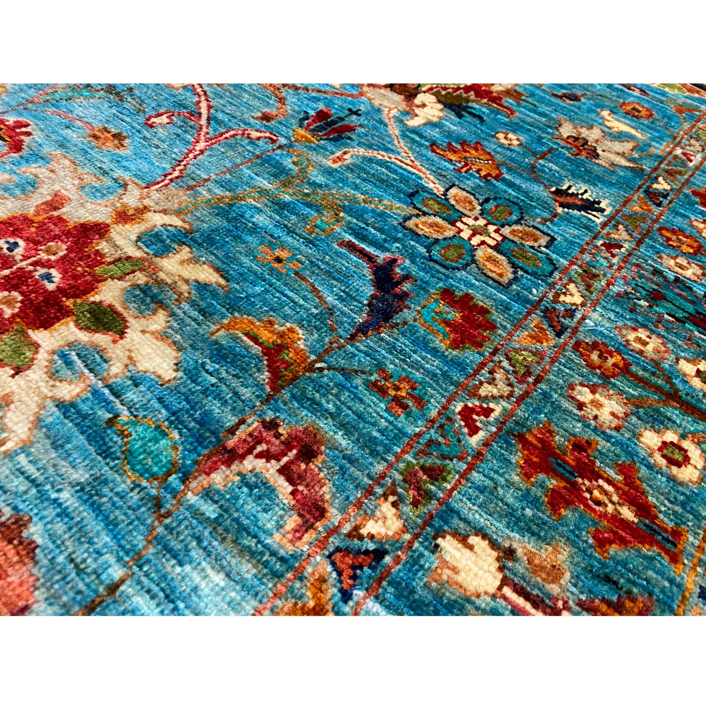 Handgeknüpfter Khorjin Läufer 292x80 cm - German Carpet Shop