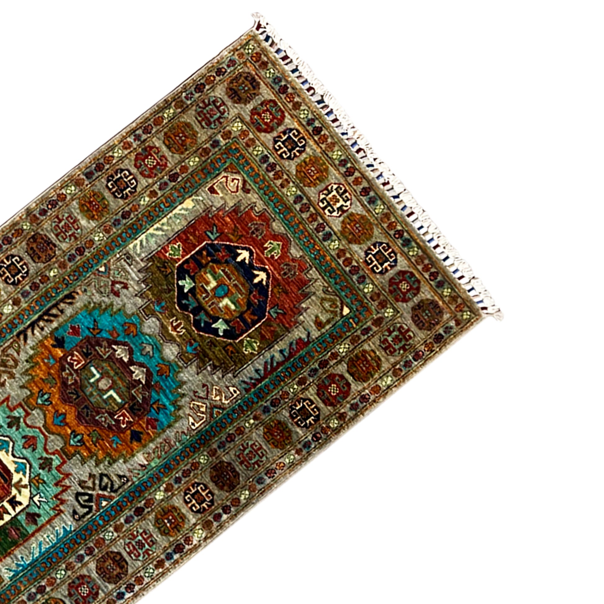 Handgeknüpfter Khorjin Läufer 298x82 cm - German Carpet Shop