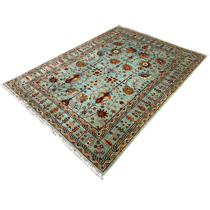 Handgeknüpfter Khorjin Teppich 243x182 cm - German Carpet Shop
