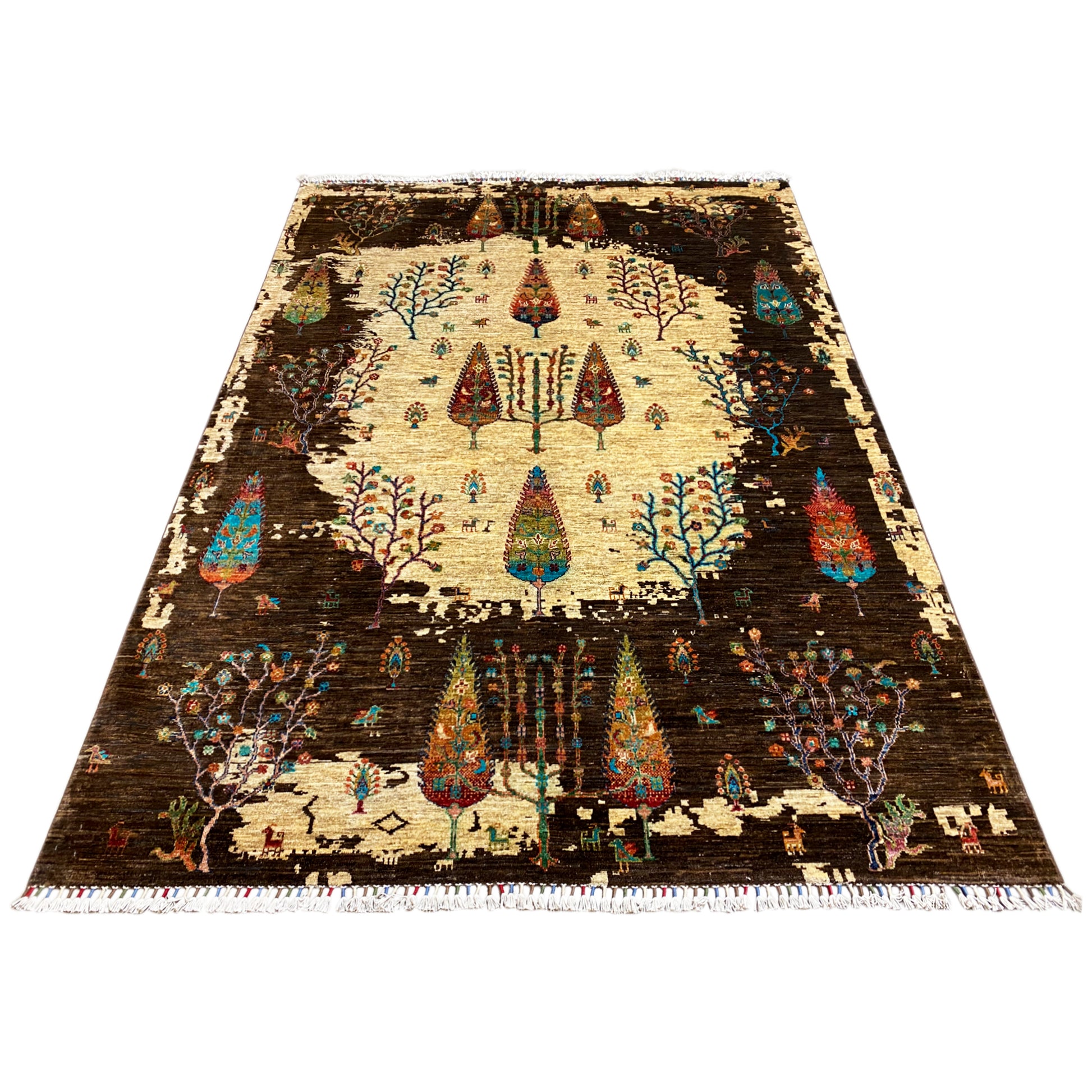 Handgeknüpfter Khorjin Teppich 248x177 cm - German Carpet Shop