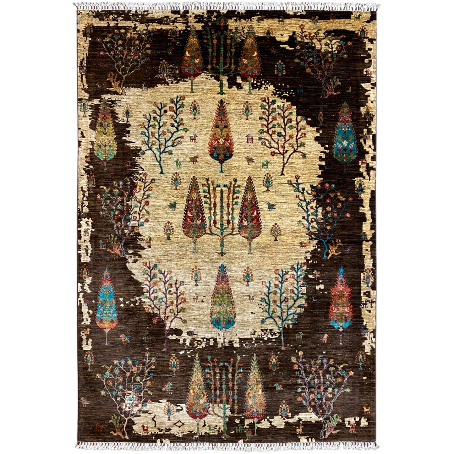 Handgeknüpfter Khorjin Teppich 248x177 cm - German Carpet Shop