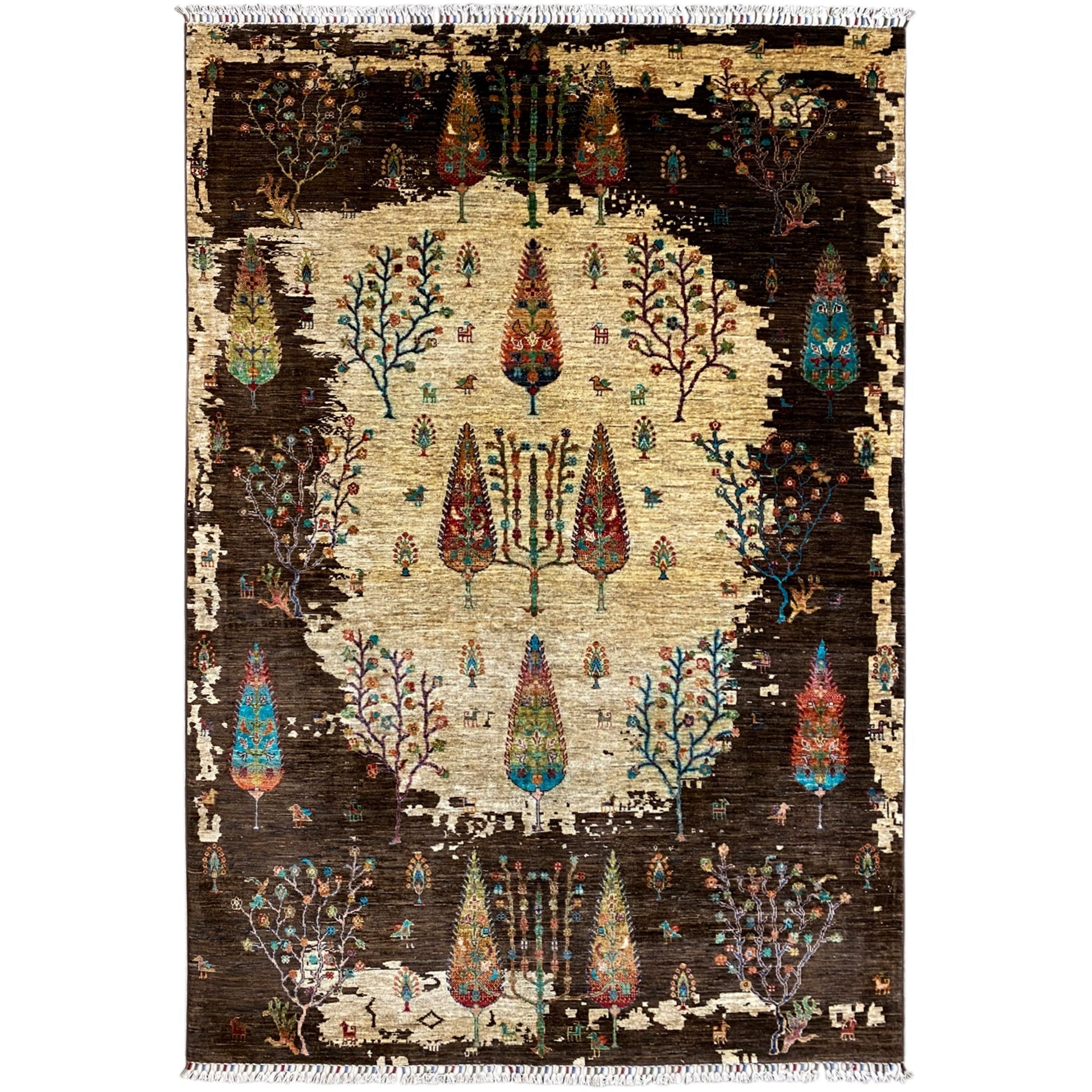Handgeknüpfter Khorjin Teppich 248x177 cm - German Carpet Shop