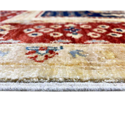 Khorjin-Teppich - Kräftiges geometrisches Design & rustikaler Charme, 243x168 cm - German Carpet Shop