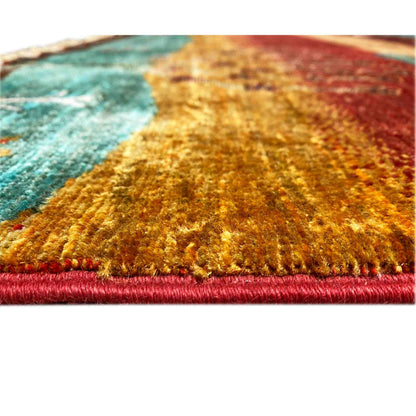 Khorjin-Teppich - Landschafts- und Lebensbaum-Design, 204x157 cm - German Carpet Shop