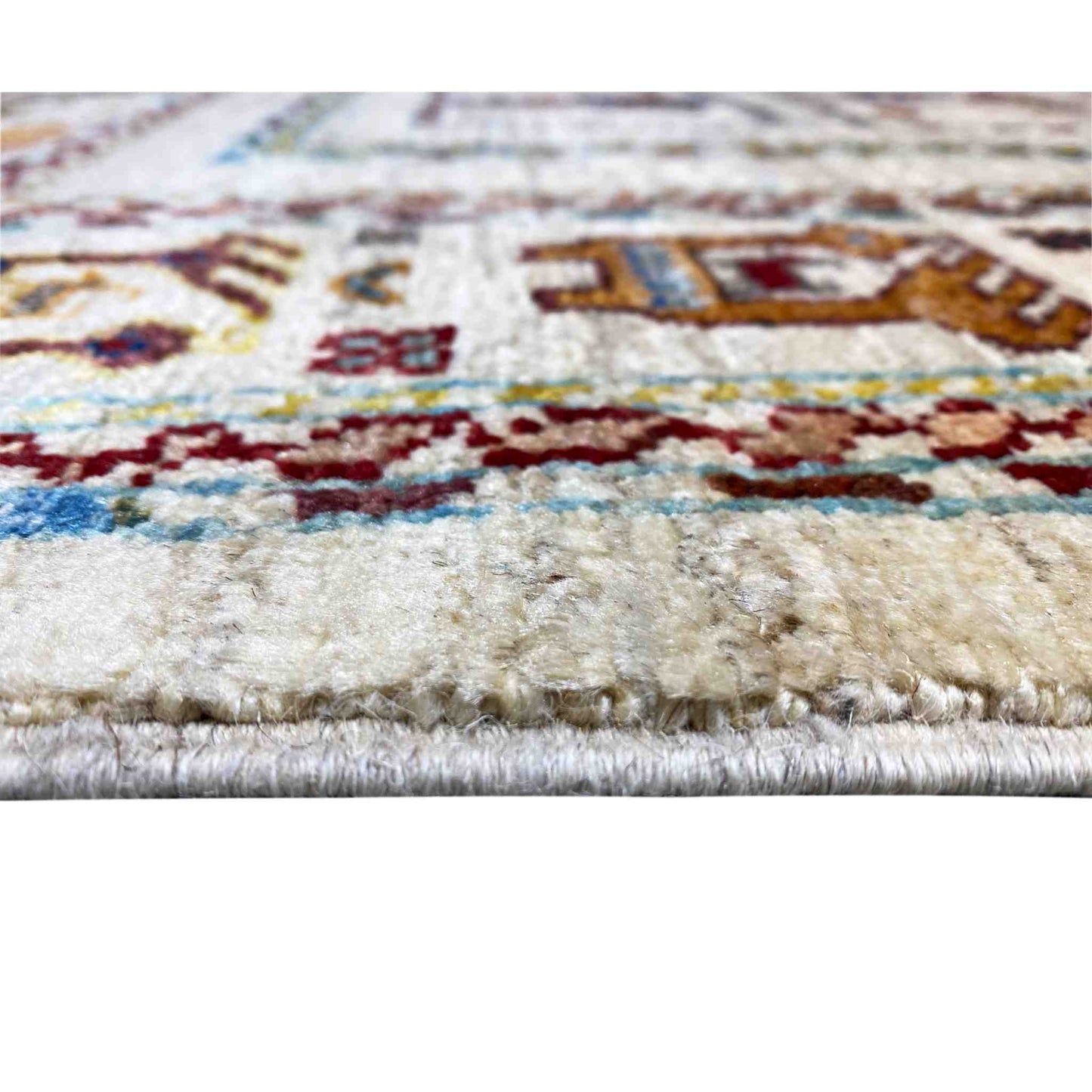 Khorjin Teppich - Helle Eleganz & Stammesmotive, 207x157 cm - German Carpet Shop