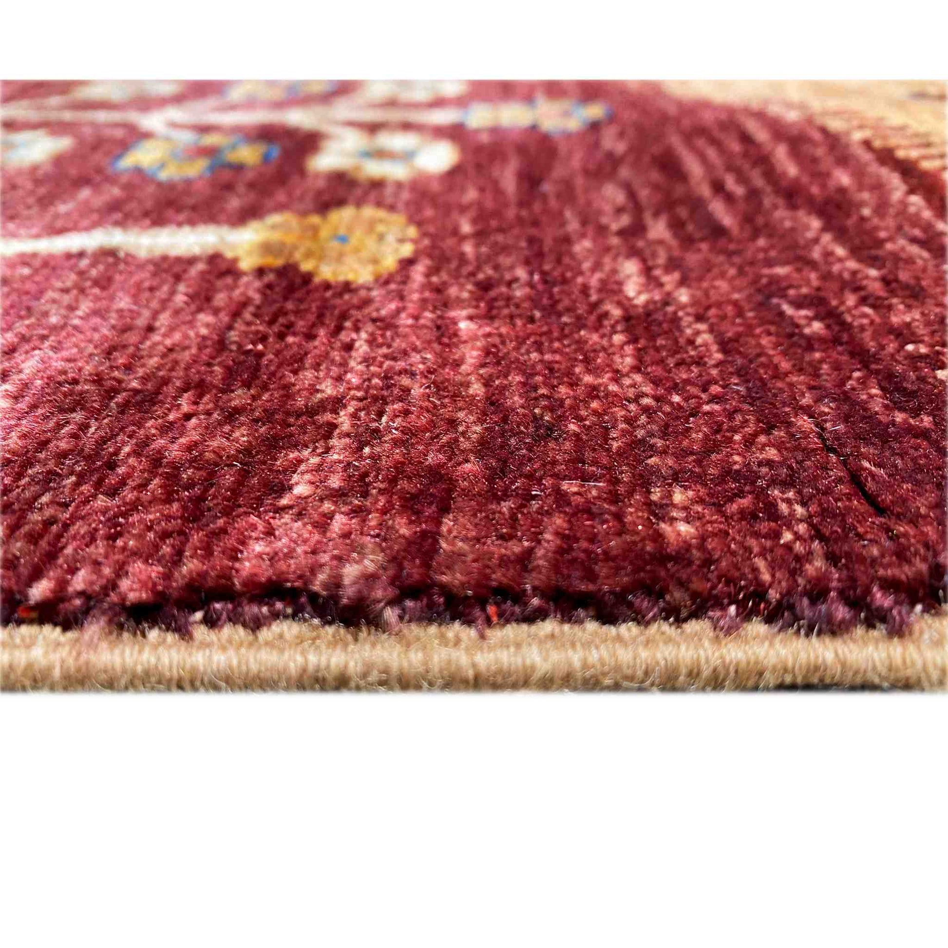 Khorjin Teppich - Verzaubertes Landschaftsdesign, 202x177 cm - German Carpet Shop