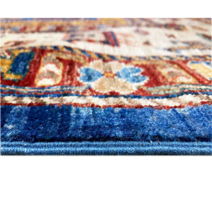 Khorjin-Teppich - Stammes-Tier- und Geometrisches Design, 356x243 cm - German Carpet Shop