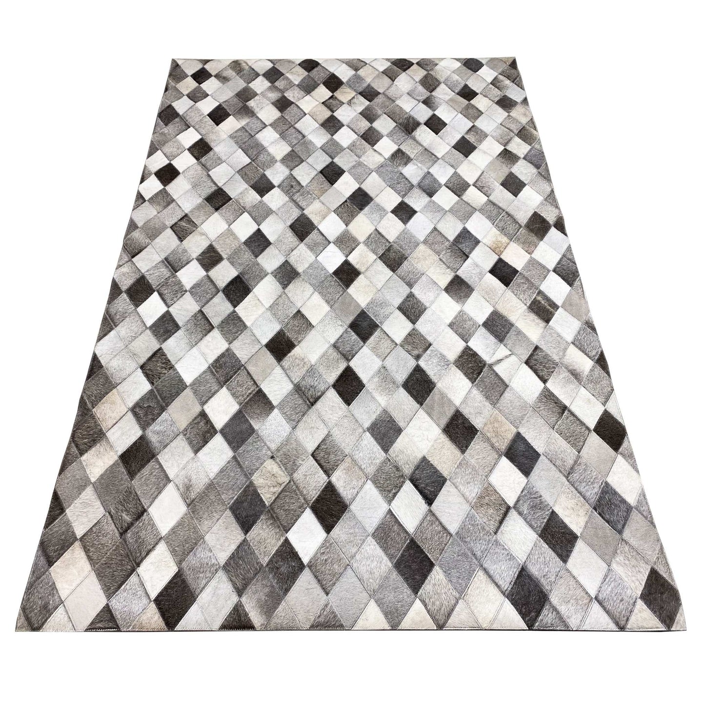 Diamant Kalbsleder Teppich 246x150 cm - German Carpet Shop