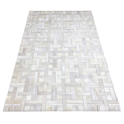 Eleganter gewebter Lederteppich – 250x155 cm - German Carpet Shop