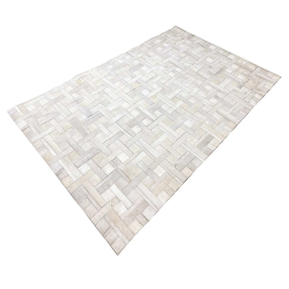 Eleganter gewebter Lederteppich – 250x155 cm - German Carpet Shop