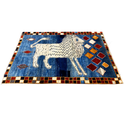 Löwen-Gabbeh 179x124cm