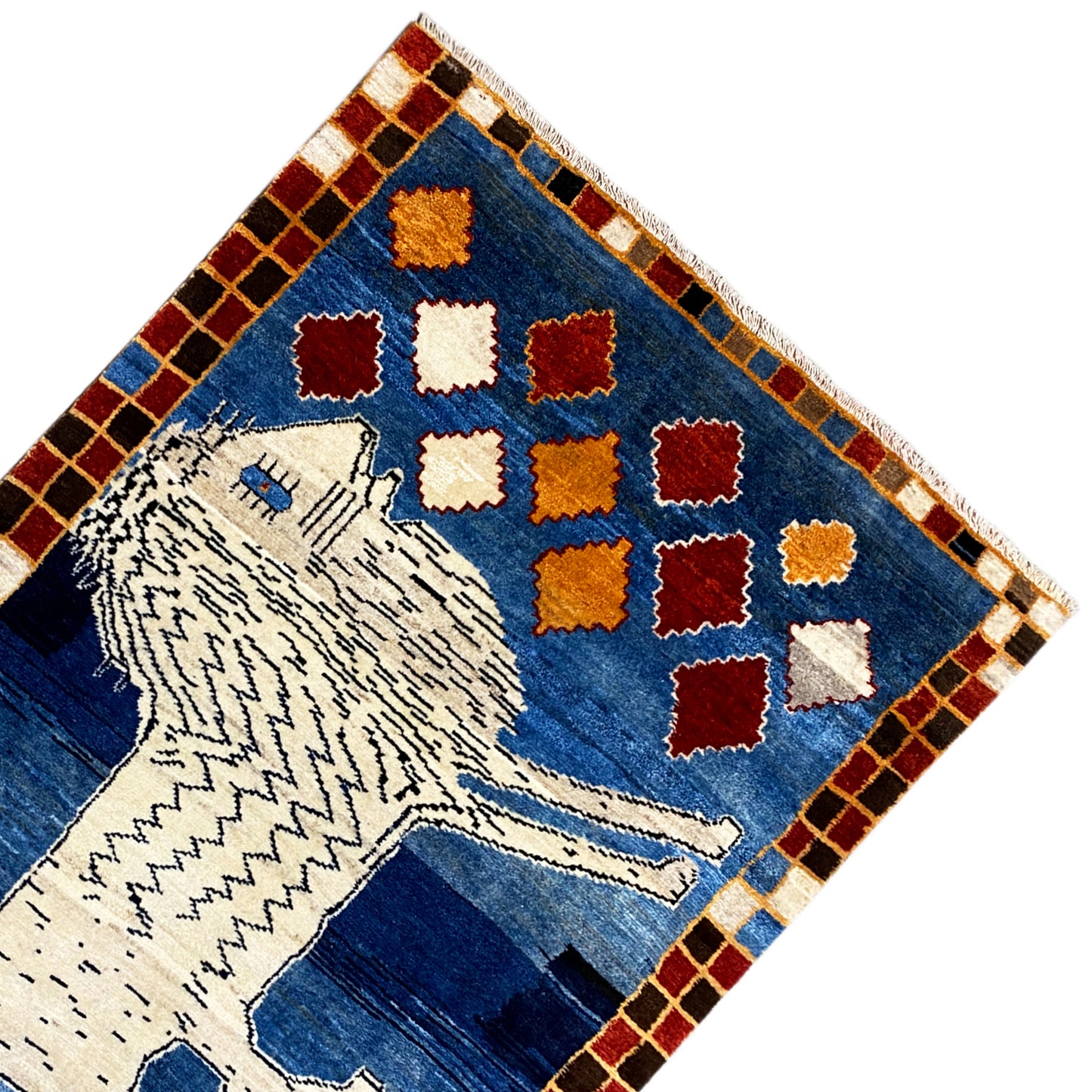 Löwen-Gabbeh 179x124cm