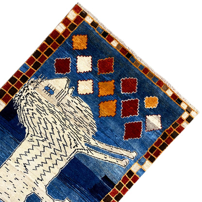 Löwen-Gabbeh 179x124cm