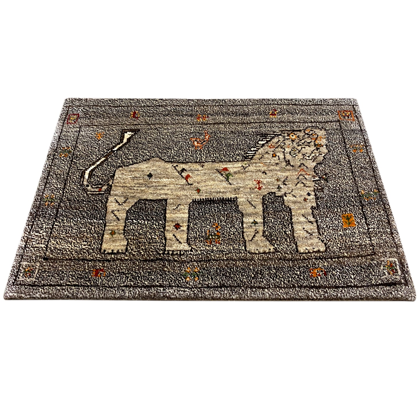 Löwen Gabbeh (96x65 cm) - German Carpet Shop