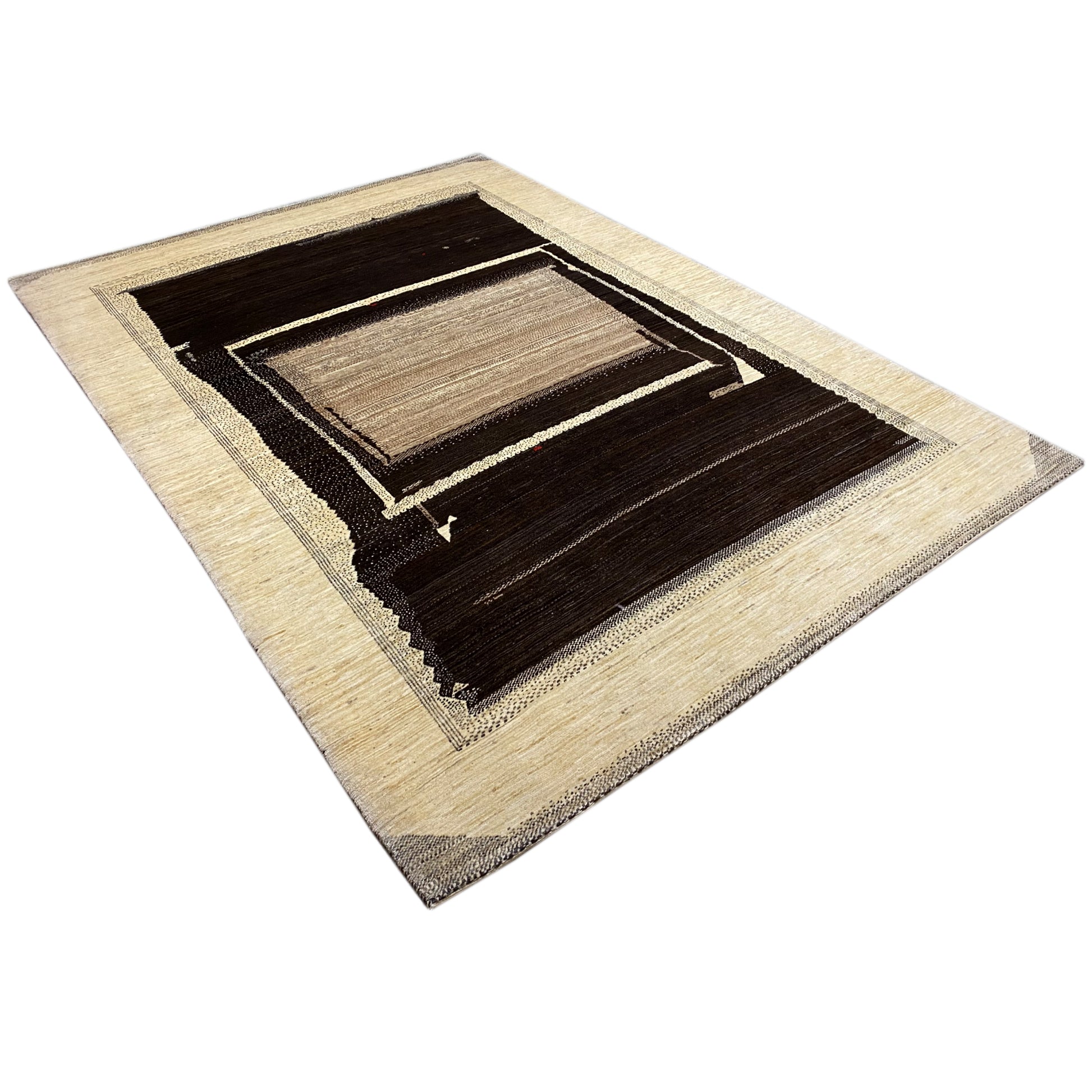 Gabbeh Luri Teppich Abstrakt 293x205 cm - German Carpet Shop