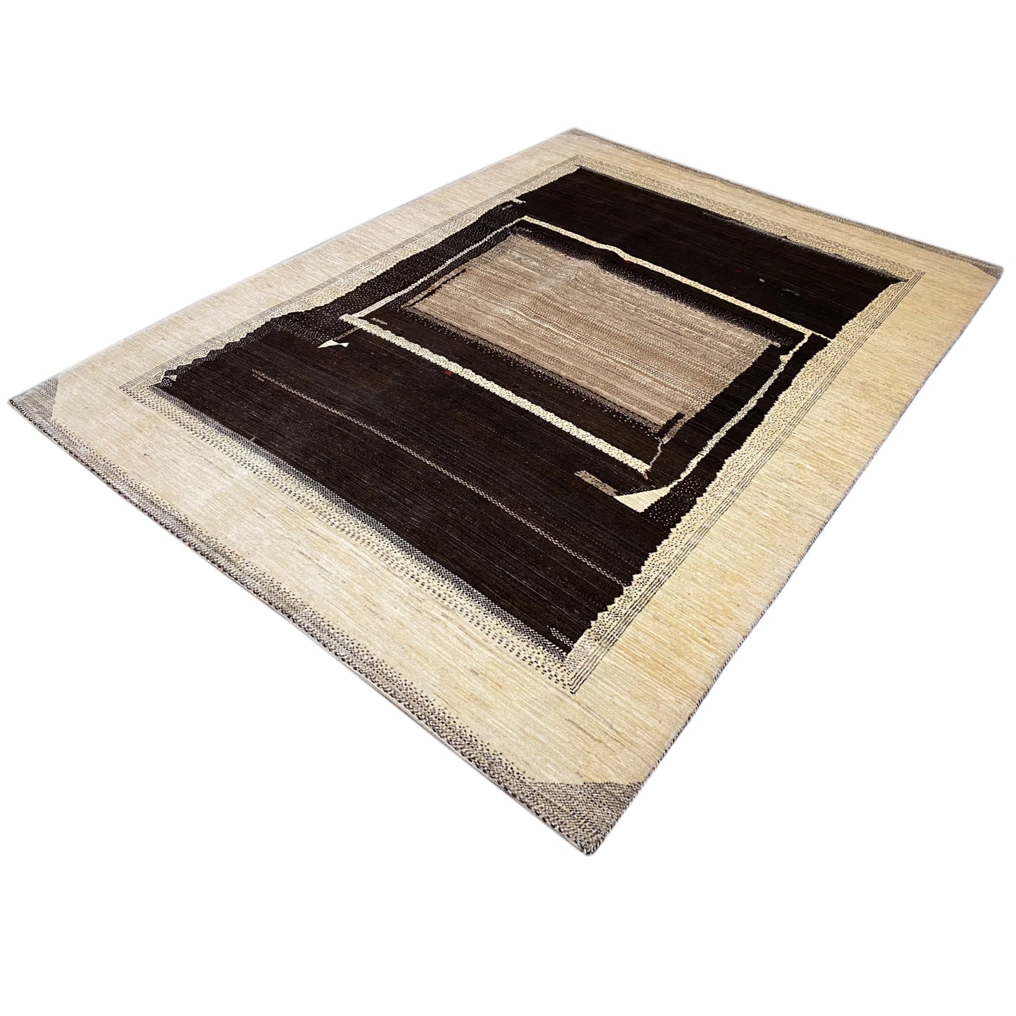 Gabbeh Luri Teppich Abstrakt 293x205 cm - German Carpet Shop