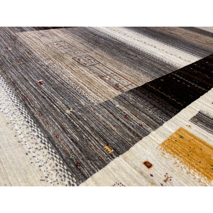 Gabbeh Luri Teppich Streifen 300x200 cm - German Carpet Shop