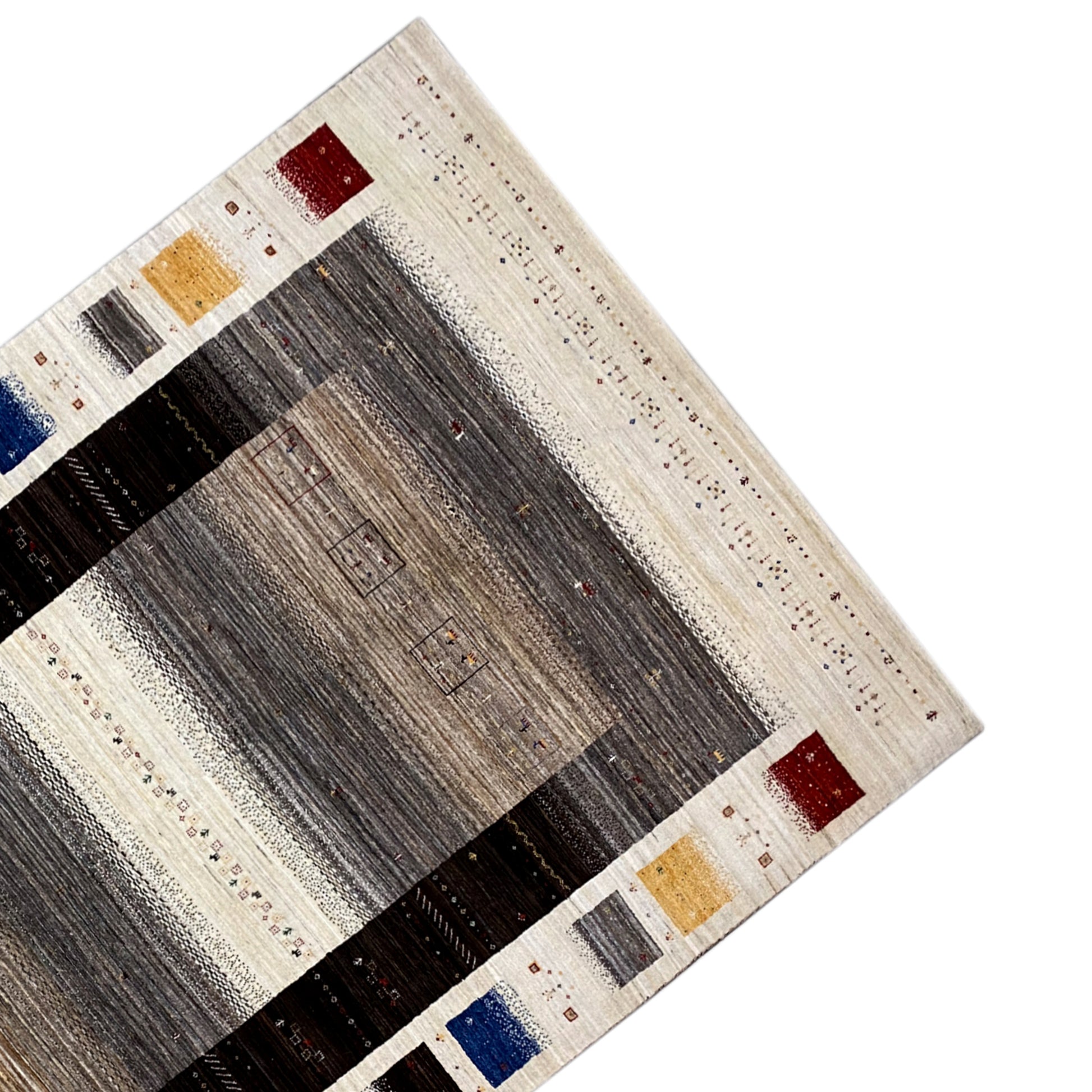 Gabbeh Luri Teppich Streifen 300x200 cm - German Carpet Shop