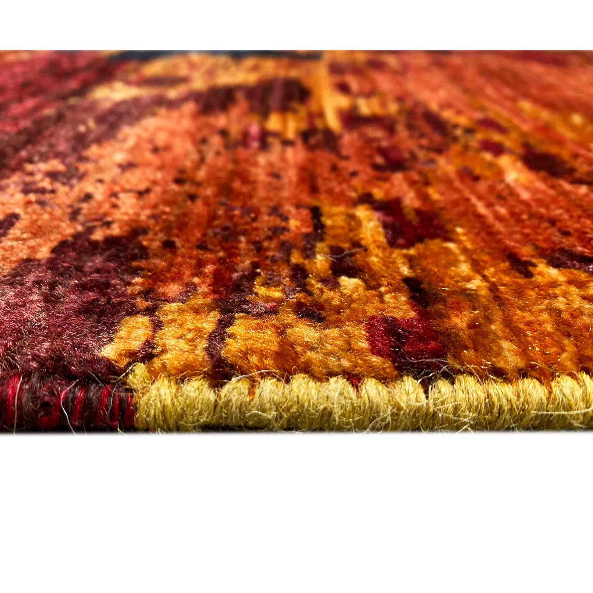 Handgeknüpfter Mamluk Teppich, Satte Farbtöne, 308x200 cm - German Carpet Shop