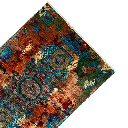 Mamluk Teppich, Rost/Mehrfarbig, 236x171 cm - German Carpet Shop