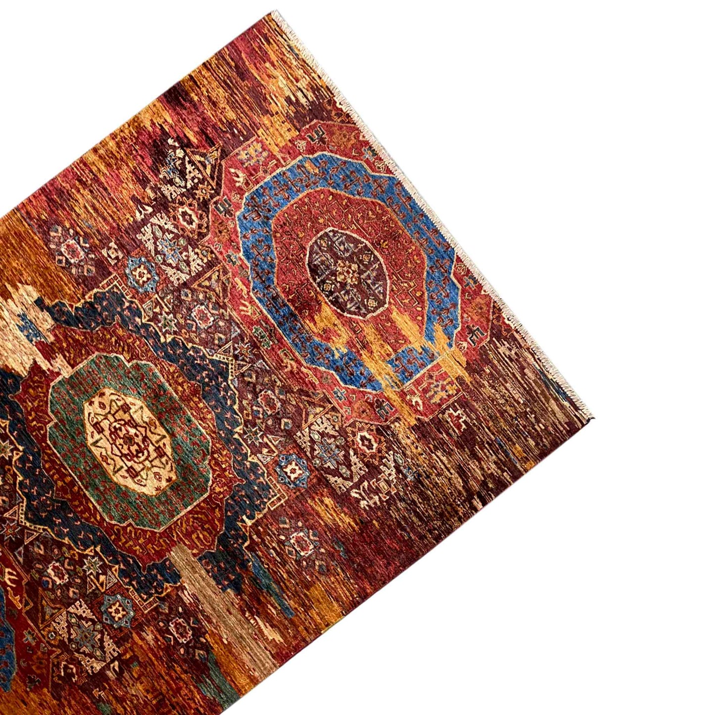 Mamluk Teppich, Rost/Mehrfarbig, 239x172 cm - German Carpet Shop