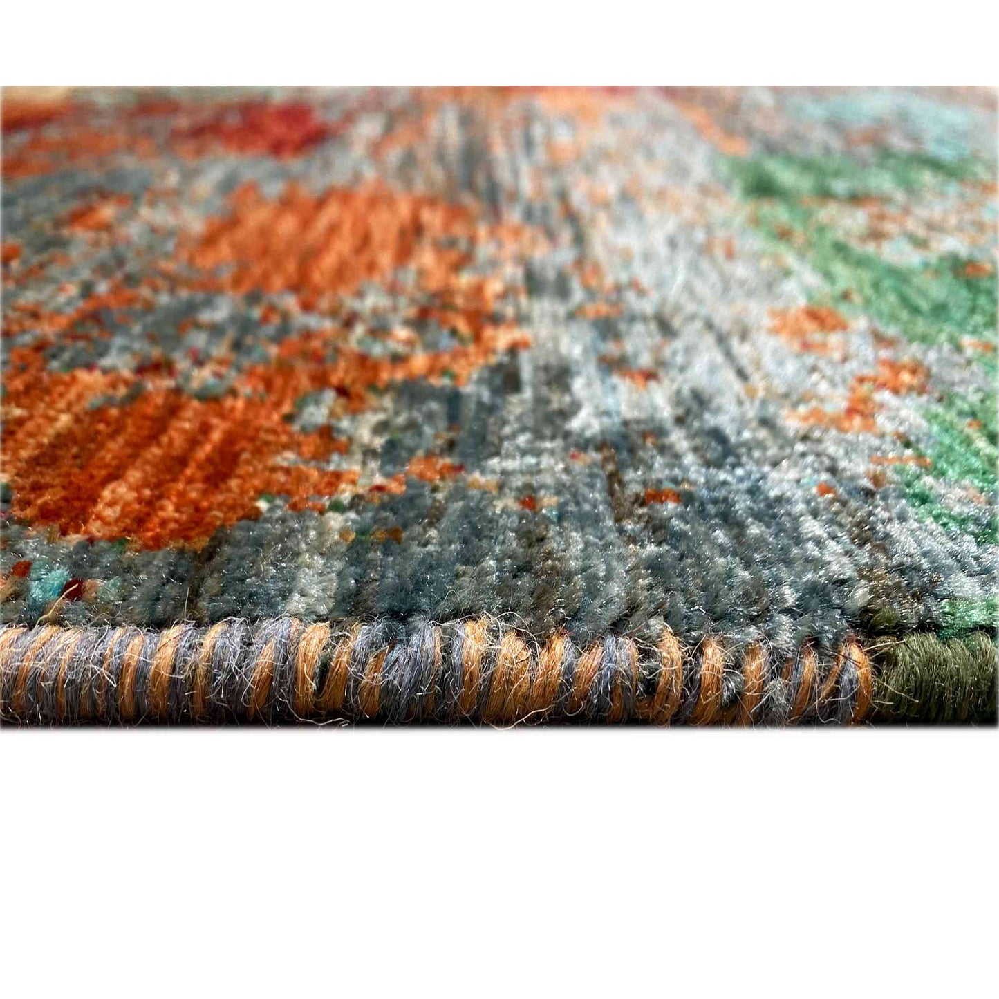 Mamluk Teppich, Türkis/Mehrfarbig, 237x173 cm - German Carpet Shop