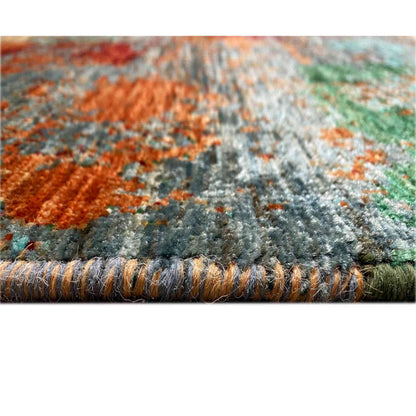 Mamluk Teppich, Türkis/Mehrfarbig, 237x173 cm - German Carpet Shop